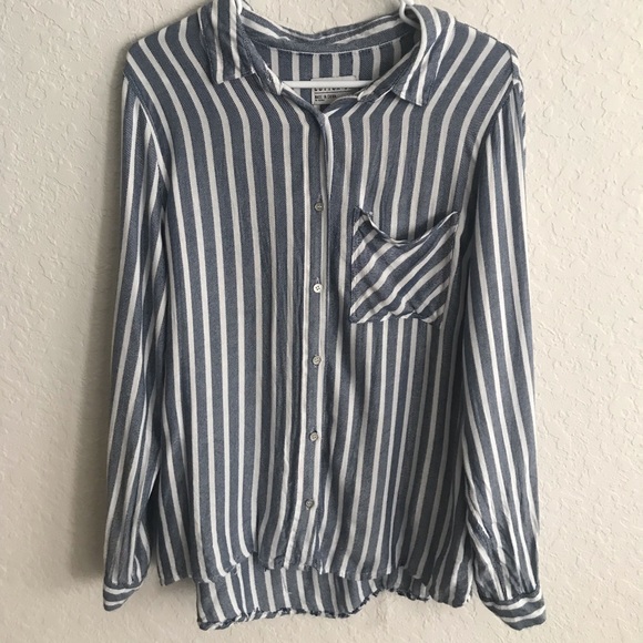 Cotton stripped button down - Picture 1 of 2